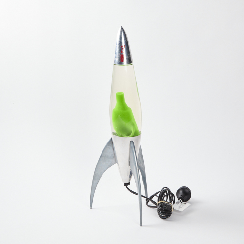 A Mathmos Rocket Lava Lamp