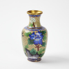 A Cloisonn Vase Decorated with Floral Motifs