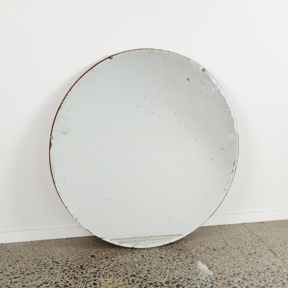 A Vintage Circular Mirror