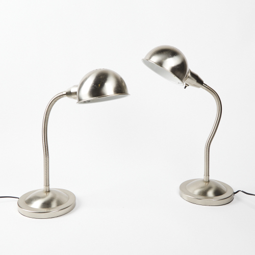 A Pair Of Ikea Bedside Lamps