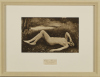 RAPHAEL COLLIN Floreal Original Gravure Monotone Print