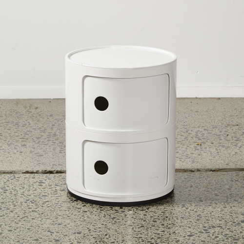 A Kartell Componibili Style Side Table