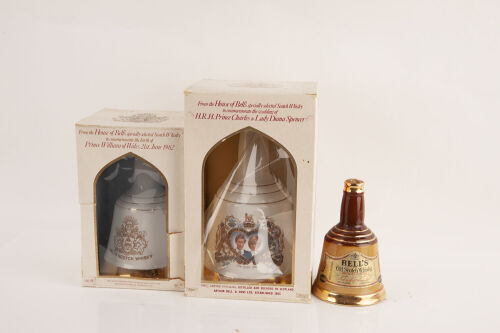 Three Bell's Whisky items in one lot