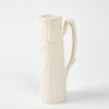 A Crown Lynn Slip Cast Tulip Jug With Twig Handle