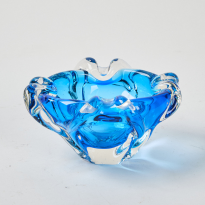 A Murano Style Art Glass Dish