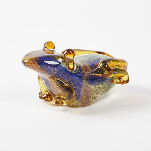 An Art Glass Toad