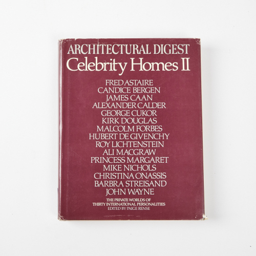 Architectural Digest Celebrity Homes II edited by Paige Rense