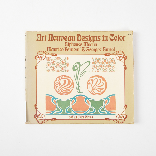 Art Nouveau Designs in Colour by Mucha, Veneuil & Auriol