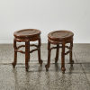 A Pair of Chinese Art Deco Style Stools - 2