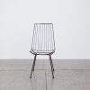 A Retro Wire Frame Chair