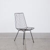 A Retro Wire Frame Chair - 2