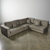 A Contemporary Sofa With A Chaise - 2