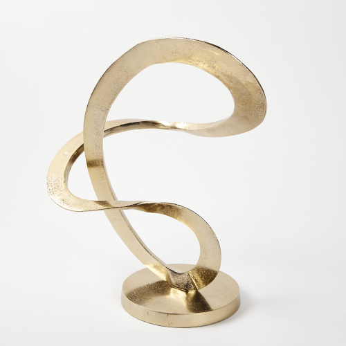 A Modernist Metal Sculptural Form