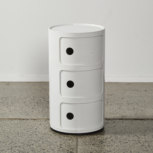 A Kartell Componibili Style Side Table