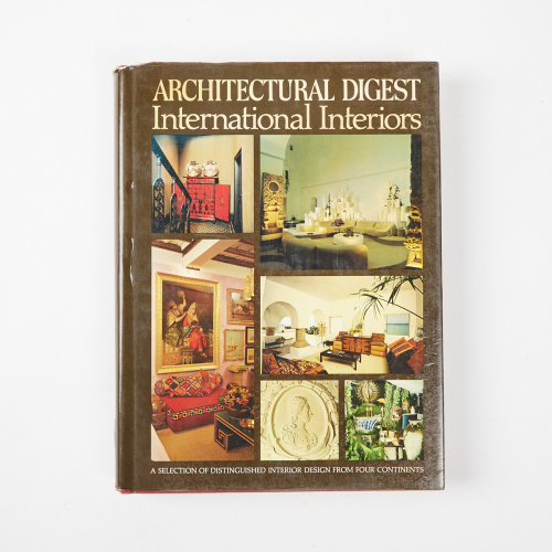 Architectural Digest International Interiors edited by Paige Rense