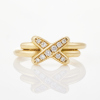 Chaumet, 18ct Yellow Gold, Liens de Chaumet Diamond Ring, Size 50