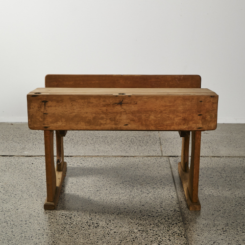 An Antique Rimu School Desk