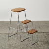 A Kitchen Stool With A Fold Out Step Ladder - 2