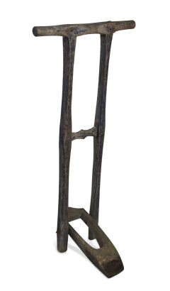 An Antique Wooden Boot Scraper