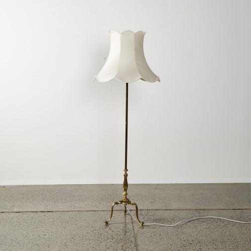 Vintage Brass Style Floor Lamp