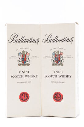 (2) Ballantines Blended Scotch Whisky circa 1960s