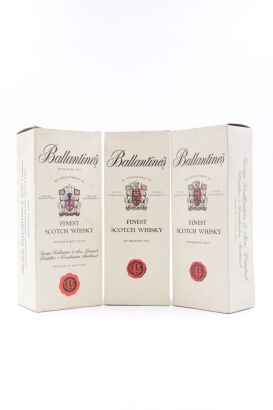 (3) Ballantines Blended Scotch Whisky circa 1960s