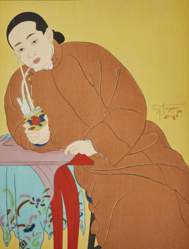 PAUL JACOULET La Pipe a Eau. Chinoise