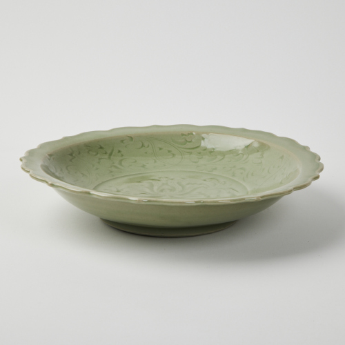 A Chinese Celadon Green Glazed Bowl