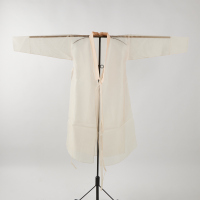 A Silk Organza Hanbok Robe by Hye Mi Song