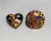 Chinese Cloisonne Ornaments - Set of 2