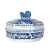 A Chinese Hexagonal Blue and White Jar