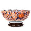 A Japanese Imari Bowl (cracked)