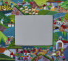 A Folk Art Hand-Painted Mirror, Ecuador