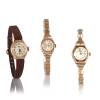 Three Ladies' Gold Swiss Wristwatches