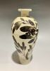 A Chinese Cizhou Kiln Vase with black floral pattern