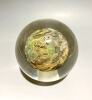 A Chinese Glass Paperweight with inner painting