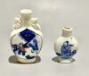 Chinese Blue and White Snuff Bottle -Set of 2 - 2