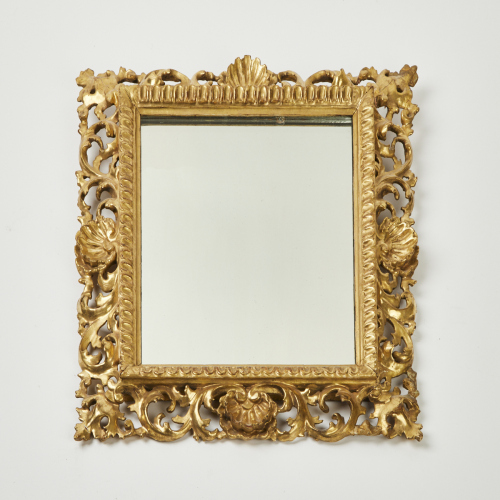 An Antique Gilt Frame Mirror