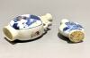 Chinese Blue and White Snuff Bottle -Set of 2 - 3