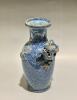 A Chinese Robbin's-egg Glaze Vase decorated with dragon - 2