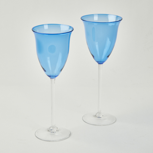 A Pair of Hoglund Stem Glasses