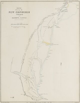 A Map of the New Edinburgh Purchase and Reserve for Natives