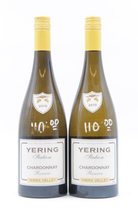 *(2) 2010 Yering Station Reserve Chardonnay, Yarra Valley