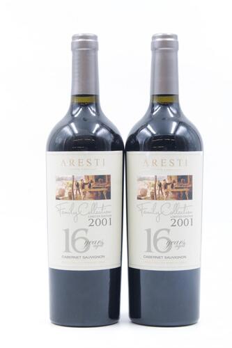 *(2) 2001 Aresti Family Collection Cabernet Sauvignon, Curico Valley