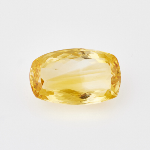 Loose 13.17 cts Citrine rectangular cushion cut