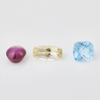 Collection of 3x Gemstones. Parcel #1