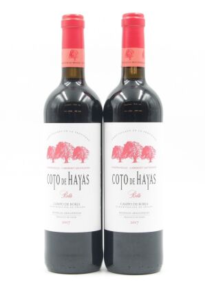 *(2) 2017 Bodegas Aragonesas Coto de Hayas Roble, Campo de Borja