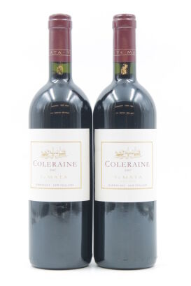 (2) 2007 Te Mata Coleraine, Hawkes Bay