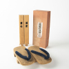 A pair of Japanese wooden clogs - The Collection of John Perry's Asian Art