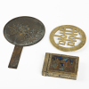 A Japanese copper mirror etc - The Collection of John Perry's Asian Art